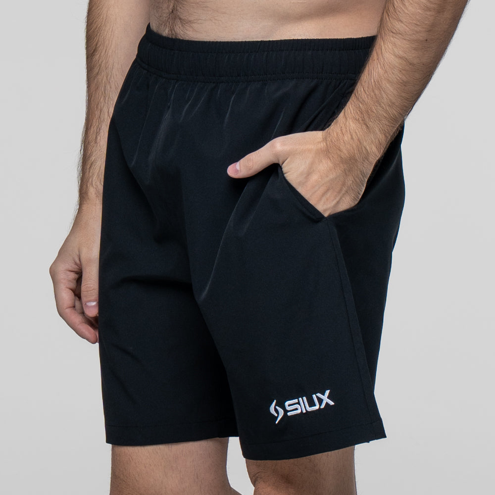 PANTALON CORTO SIUX MATCH 26 HOMBRE NEGRO