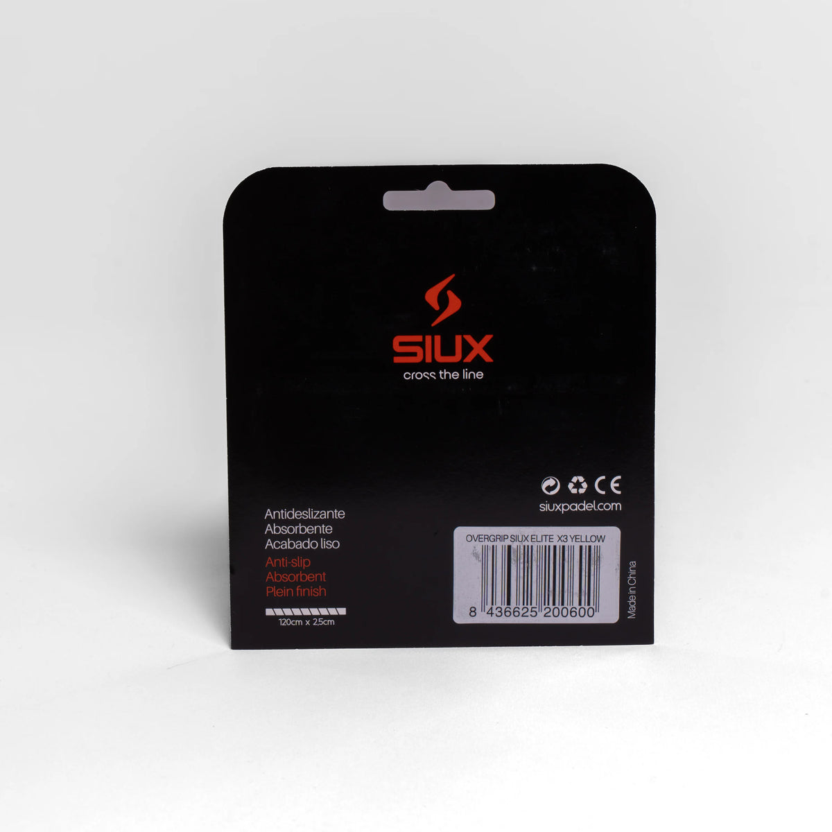 OVERGRIP SIUX ELITE X3 AMARILLO