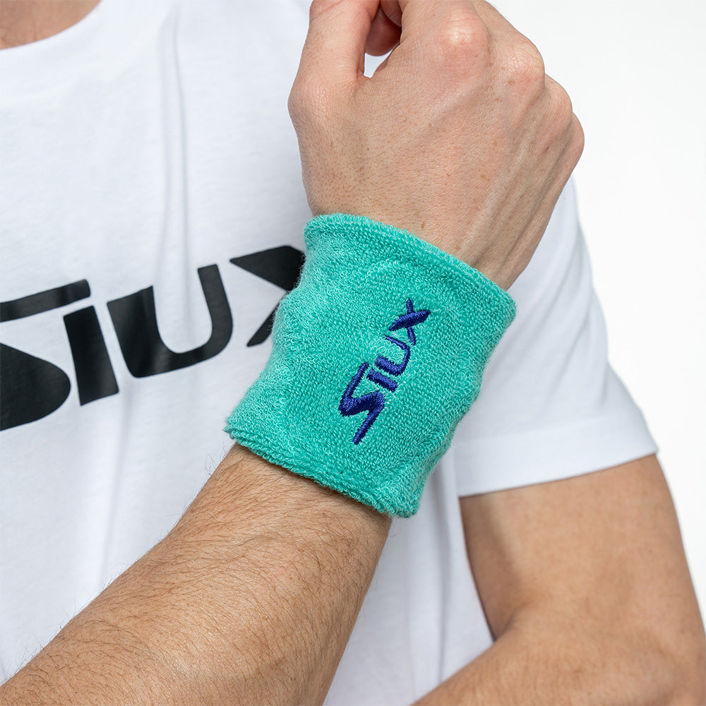 PACK 2 MUÑEQUERAS SIUX REVEAL TURQUOISE SS25
