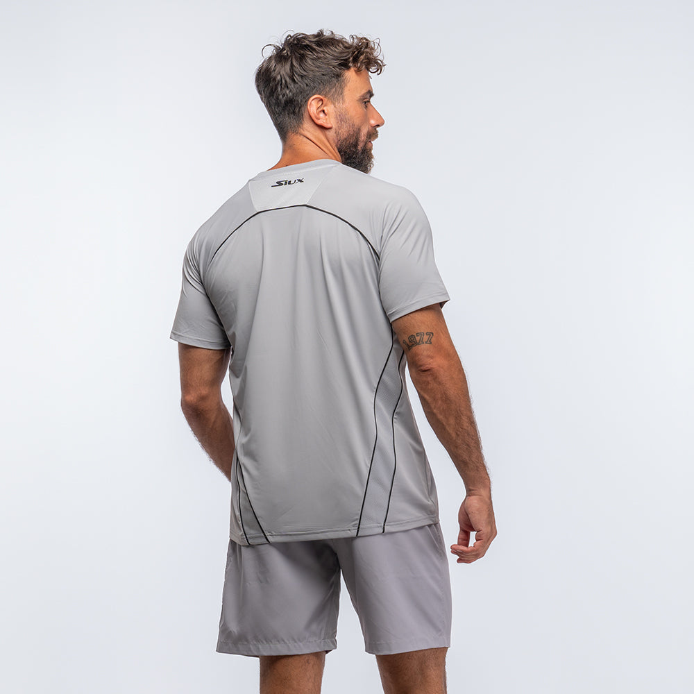 T-SHIRT SIUX UOMO MATCH 24 GRIGIO (XL)