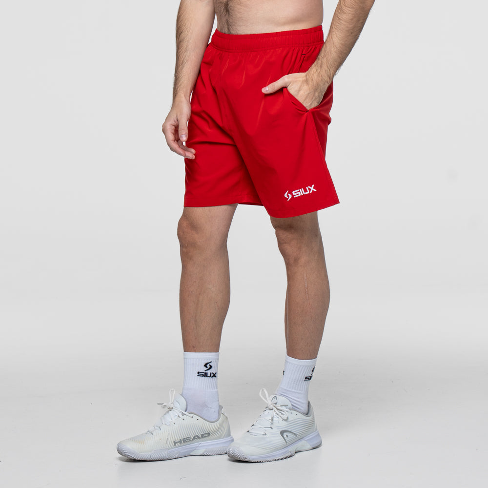 PANTALON CORTO SIUX MATCH 26 HOMBRE ROJO