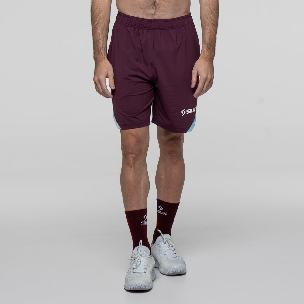 PANTALON CORTO SIUX APEX 26 HOMBRE BURDEOS