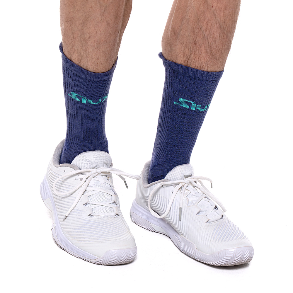 PACK 2 SOCKS SIUX LONG REVEAL - NAVY + WHITE SS25 (47/50)