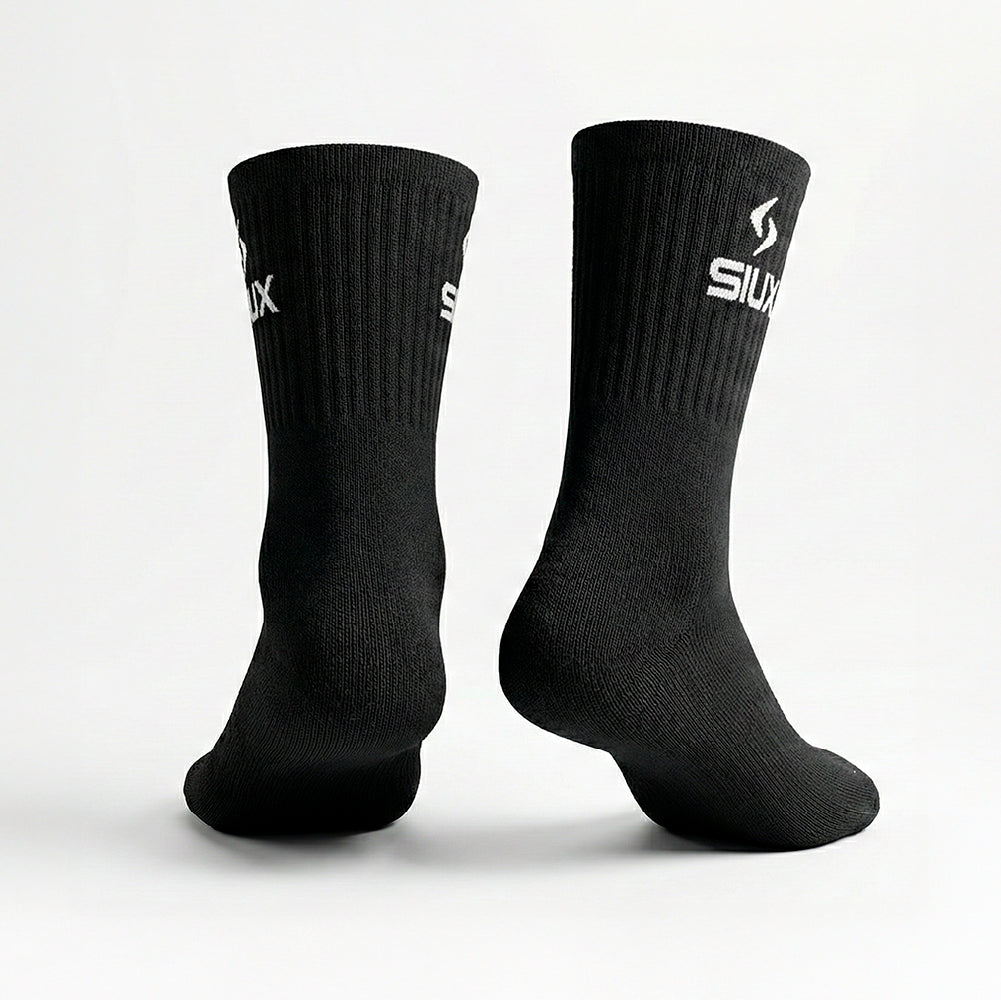 PACK 3 CALCETINES SIUX BASIC 26 CAÑA ALTA NEGRO