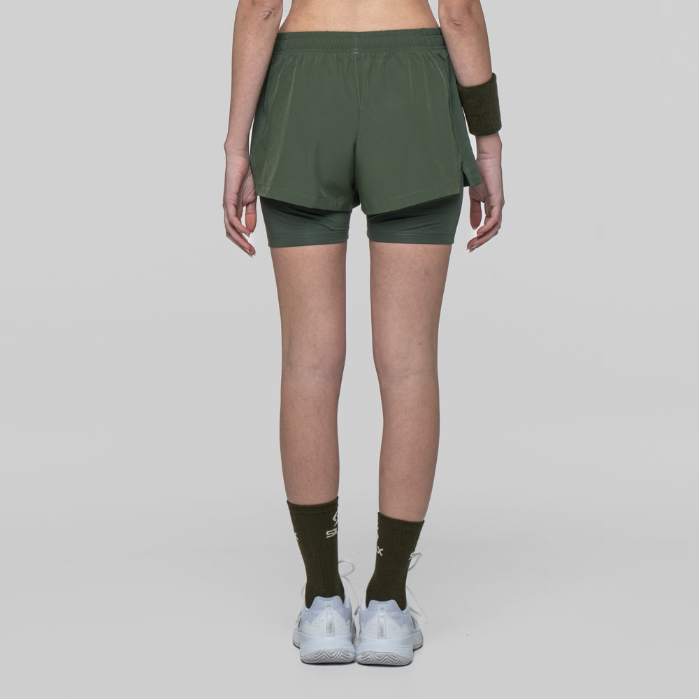 PANTALON CORTO SIUX GAREH 26 MUJER VERDE