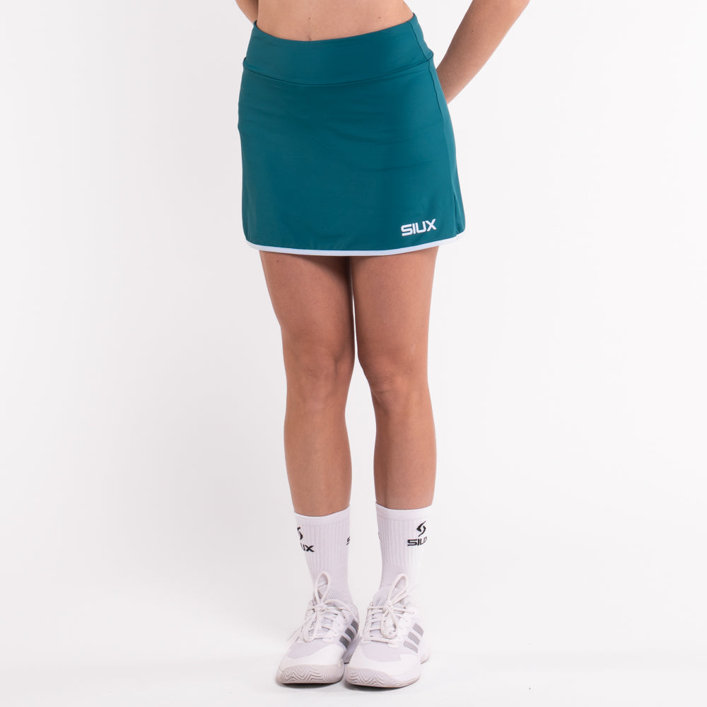 FALDA SIUX SILK 26 WOMEN GREEN