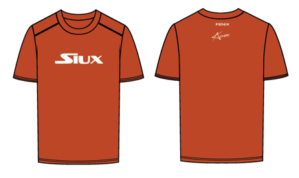 T-SHIRT SIUX FENIX CHOZAS ALGODÃO SS25 (S)