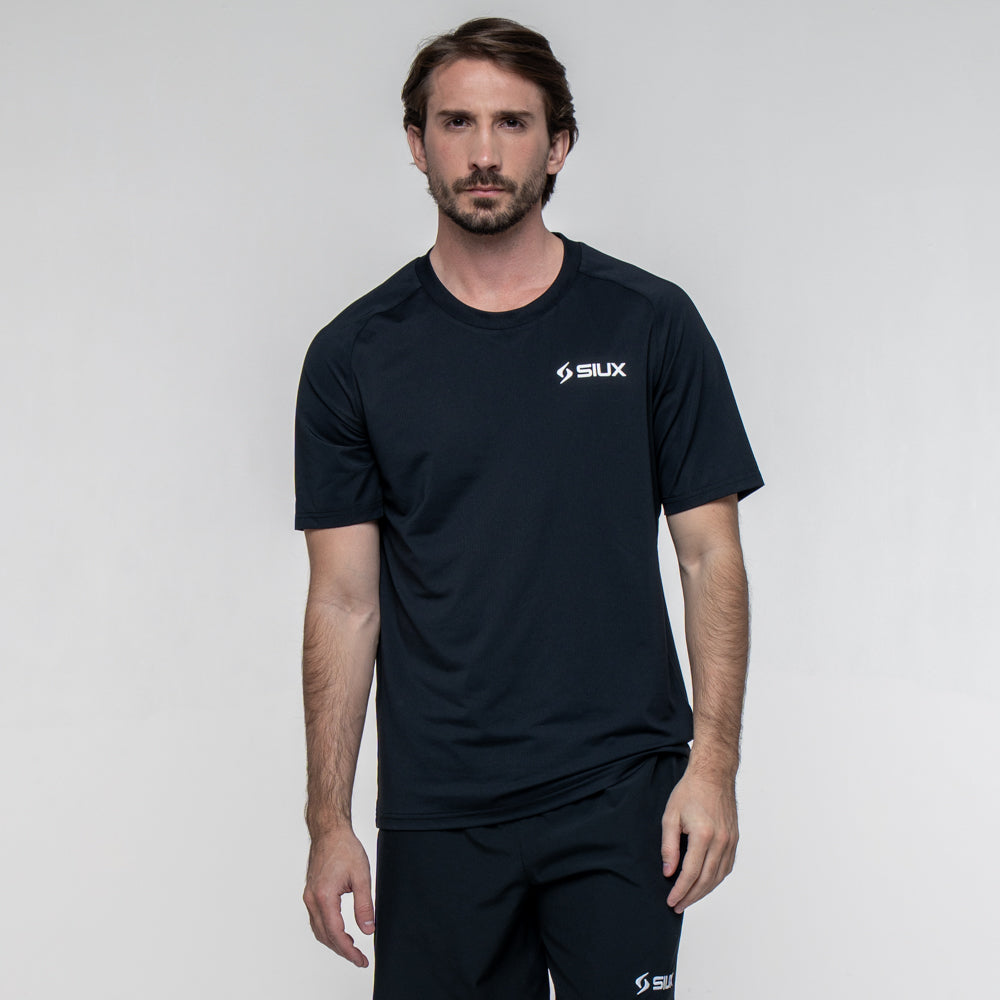 CAMISETA SIUX MATCH 26 HOMBRE NEGRA