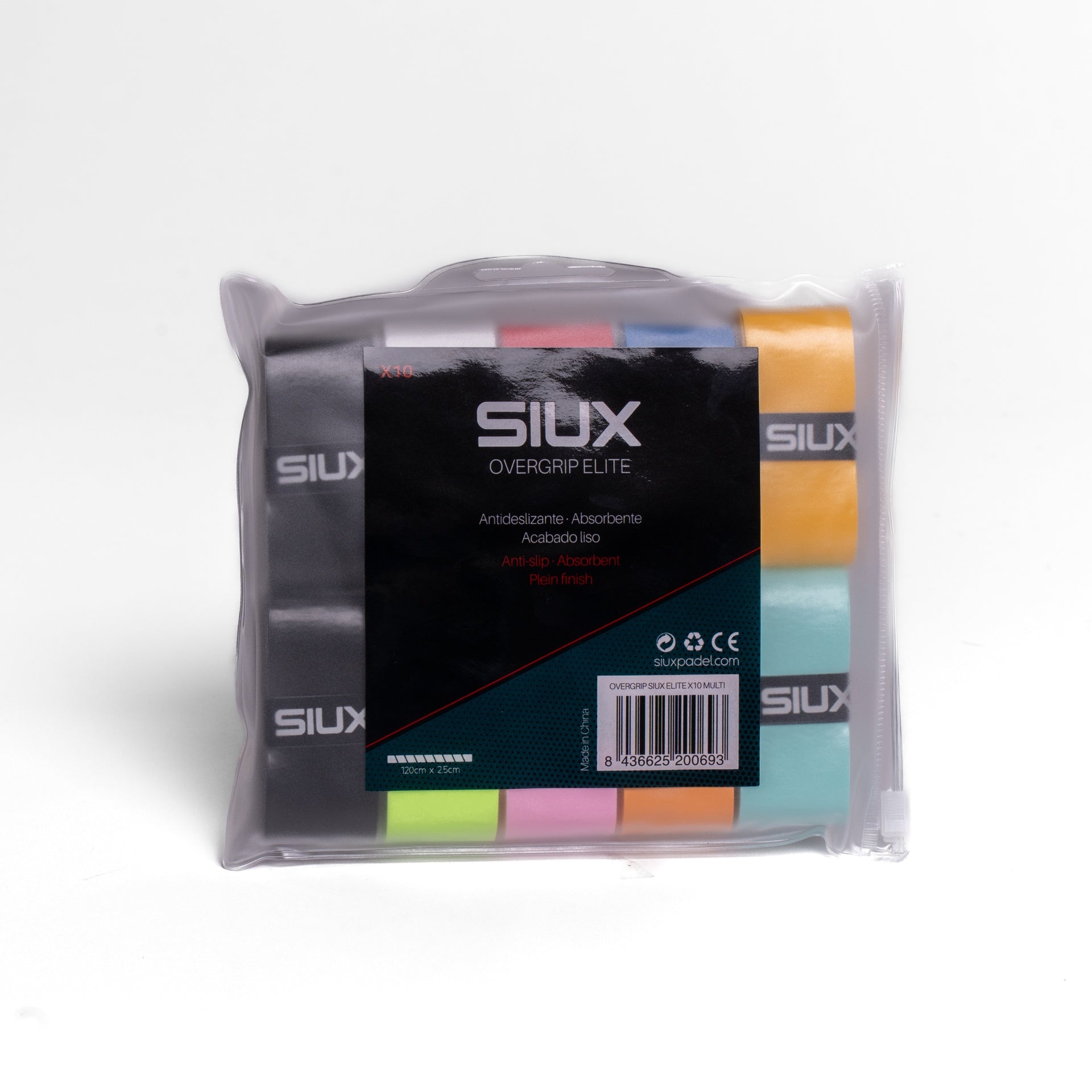 OVERGRIP SIUX ELITE X10 MULTICOLOR
