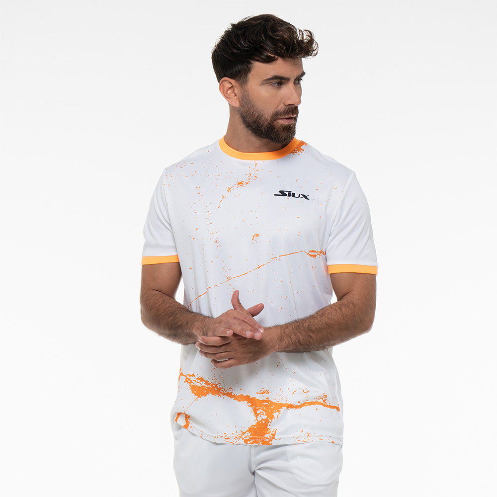 CAMISETA SIUX SPLASH BLANCA HOMBRE (S)