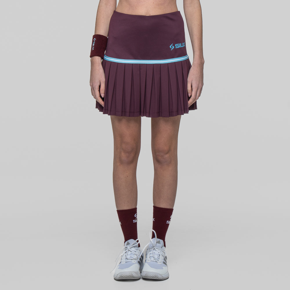 FALDA SIUX APEX 26 MUJER BURDEOS