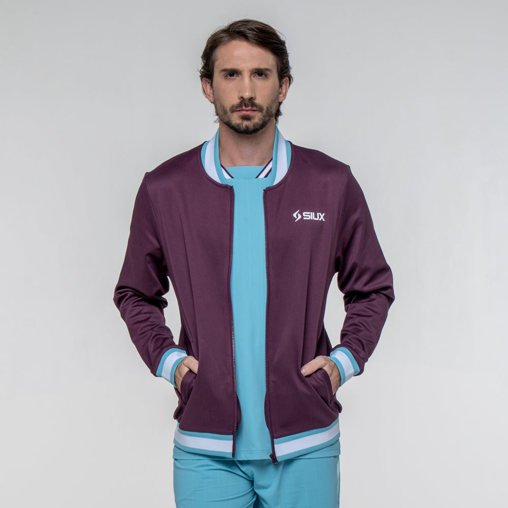 CHAQUETA SIUX APEX 2026 BURDEOS