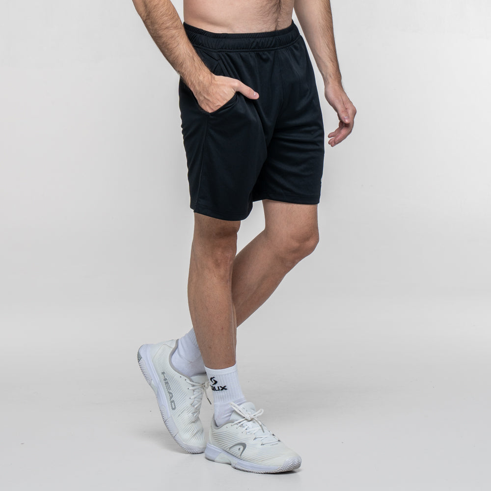 PANTALON CORTO SIUX CLUB 26 HOMBRE NEGRO