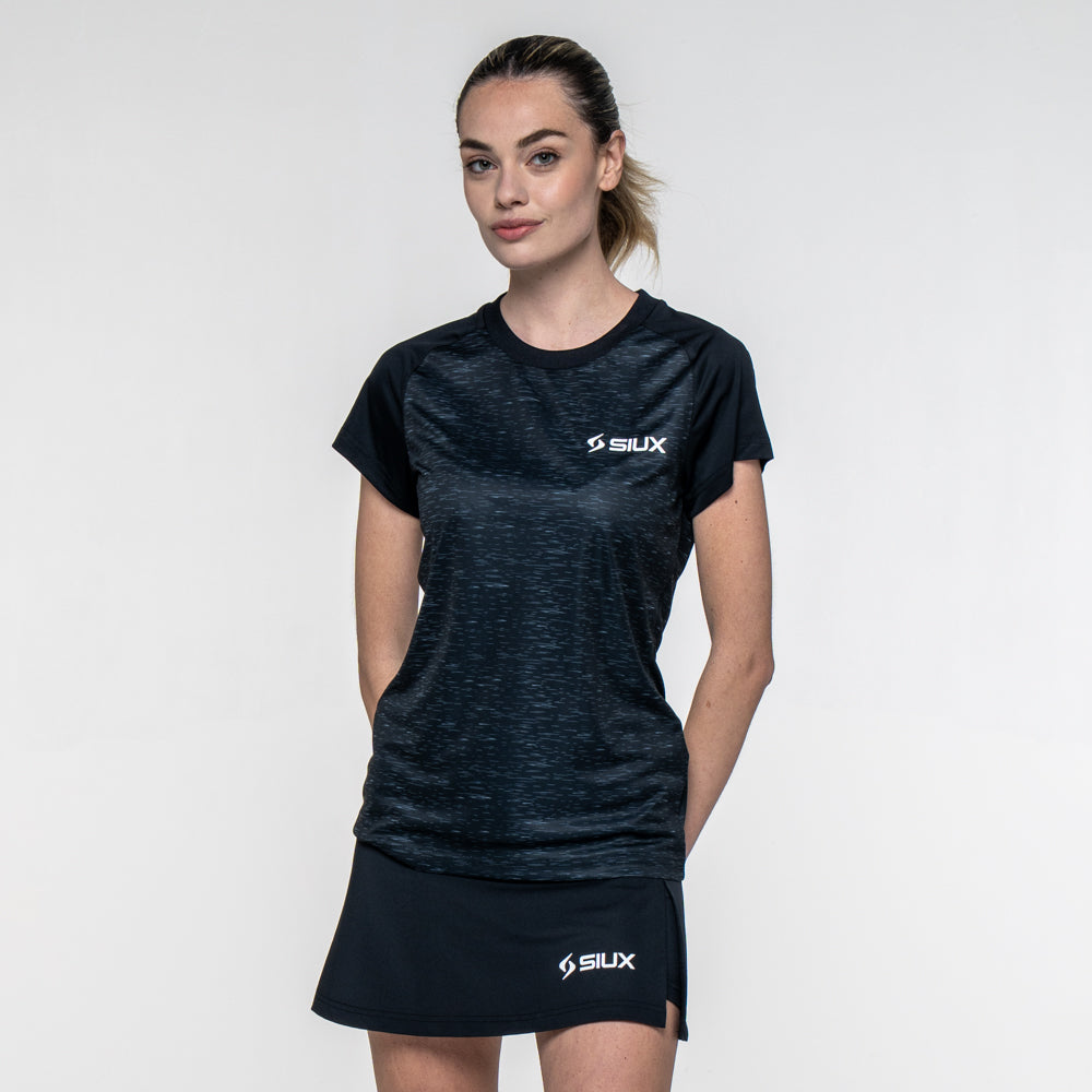 CAMISETA SIUX CLUB 26 MUJER NEGRO