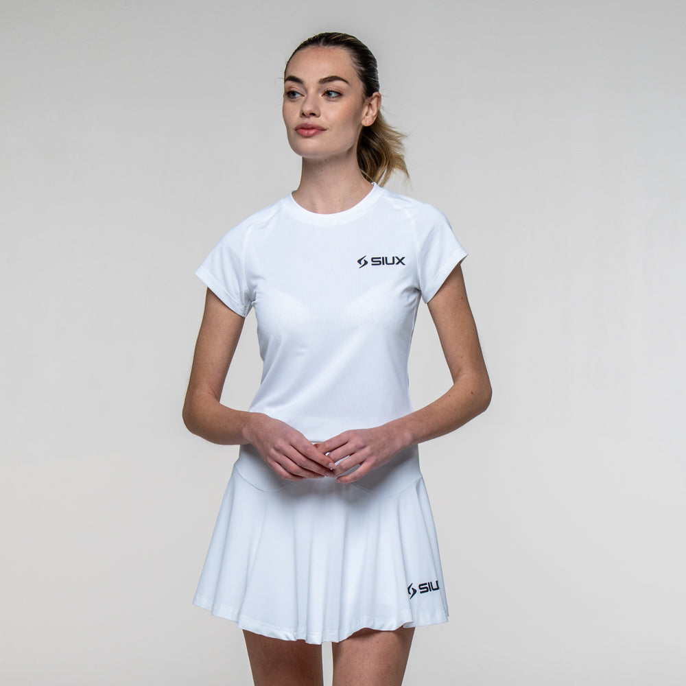 CAMISETA SIUX MATCH 26 MUJER BLANCA
