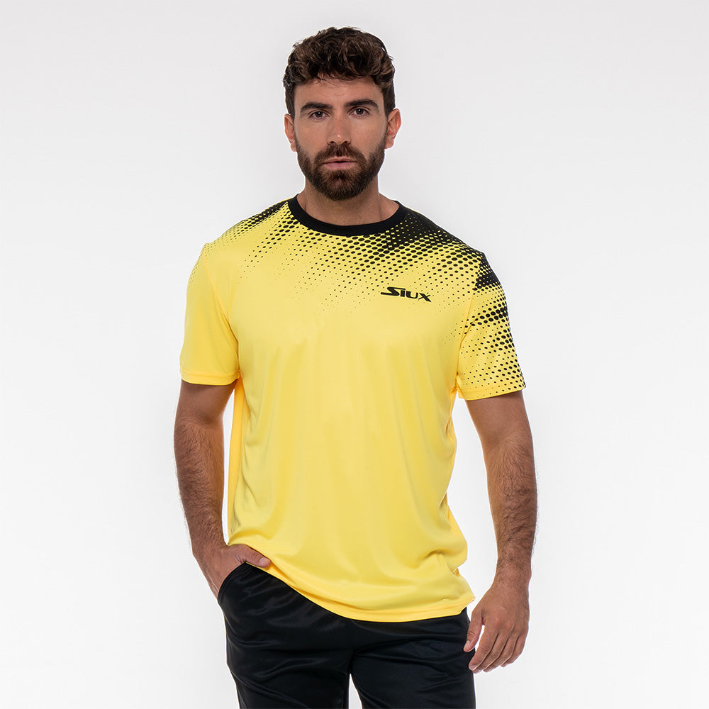 CAMISETA SIUX STRIKE AMARILLA HOMBRE (S)