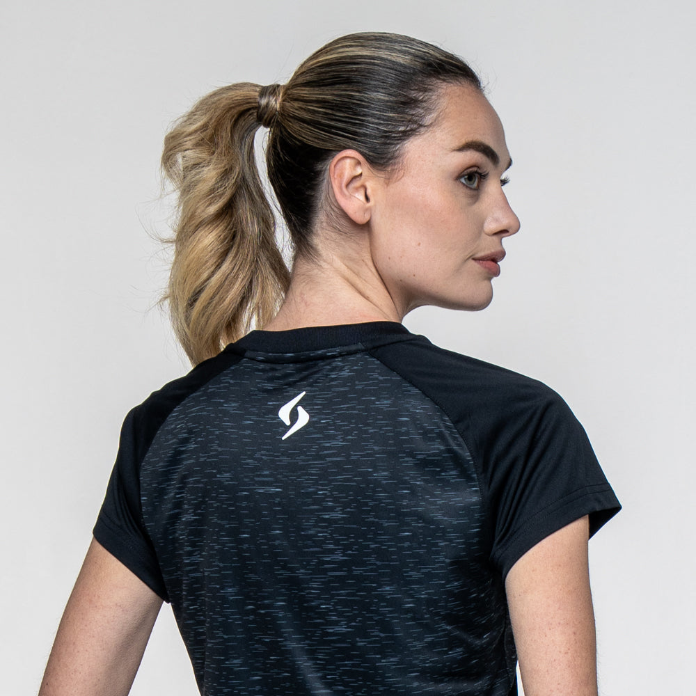 CAMISETA SIUX CLUB 26 MUJER NEGRO