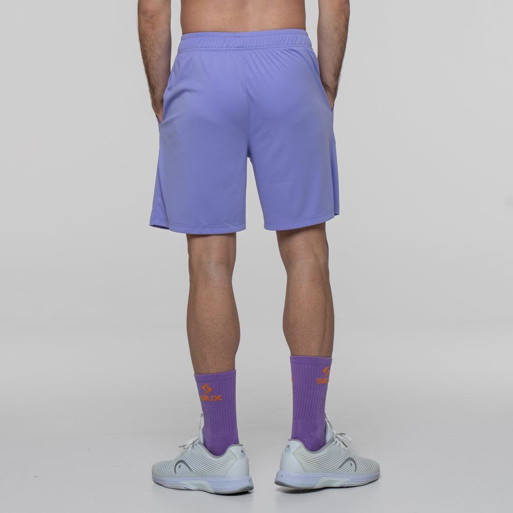 PANTALON CORTO SIUX CYBER 26 HOMBRE LILA