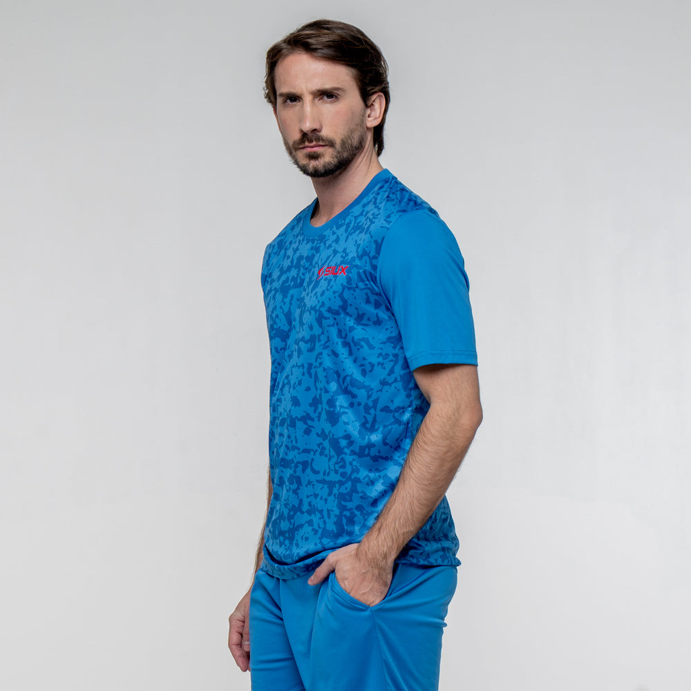 CAMISETA SIUX CYBER 26 HOMBRE AZUL