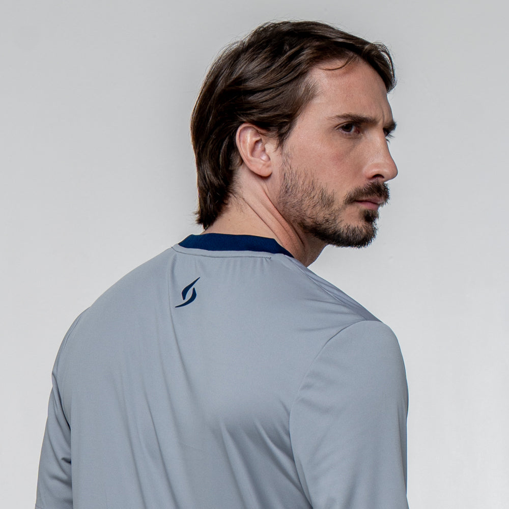 CAMISETA SIUX WAVE 26 HOMBRE GRIS
