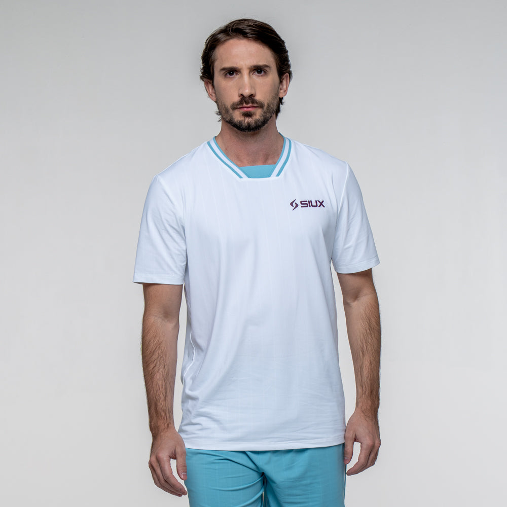 CAMISETA SIUX APEX 26 HOMBRE BLANCA