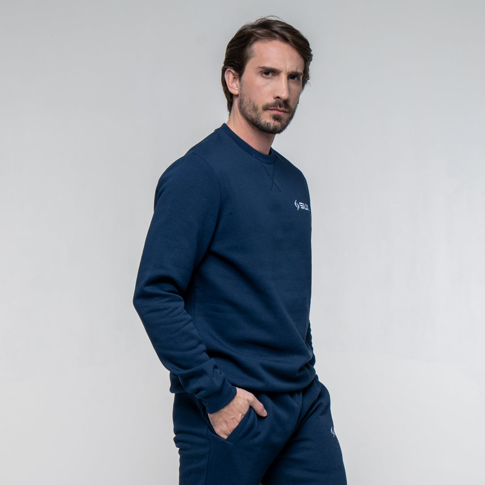SUDADERA SIUX BASIC 26 MARINO