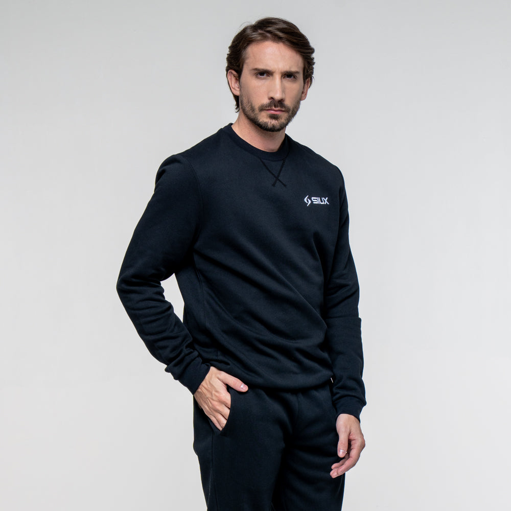 SUDADERA SIUX BASIC 26 NEGRO