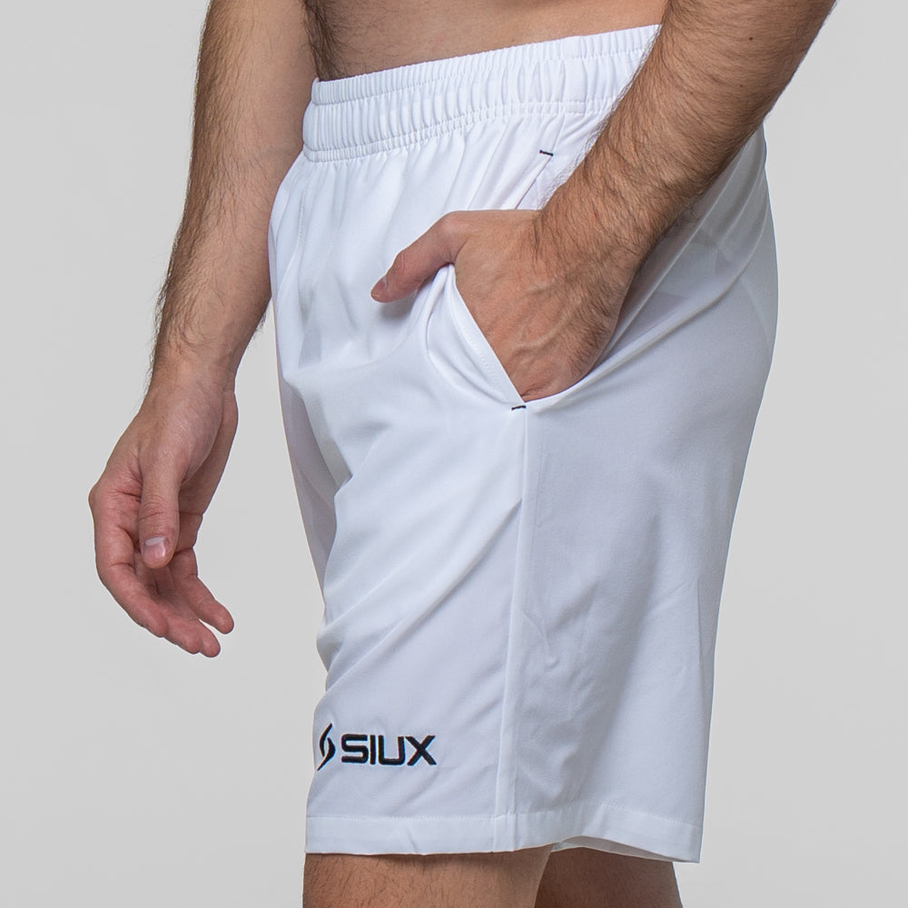 PANTALON CORTO SIUX MATCH 26 HOMBRE BLANCO