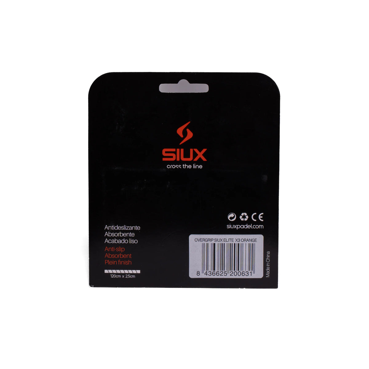 OVERGRIP SIUX ELITE X3 NARANJA