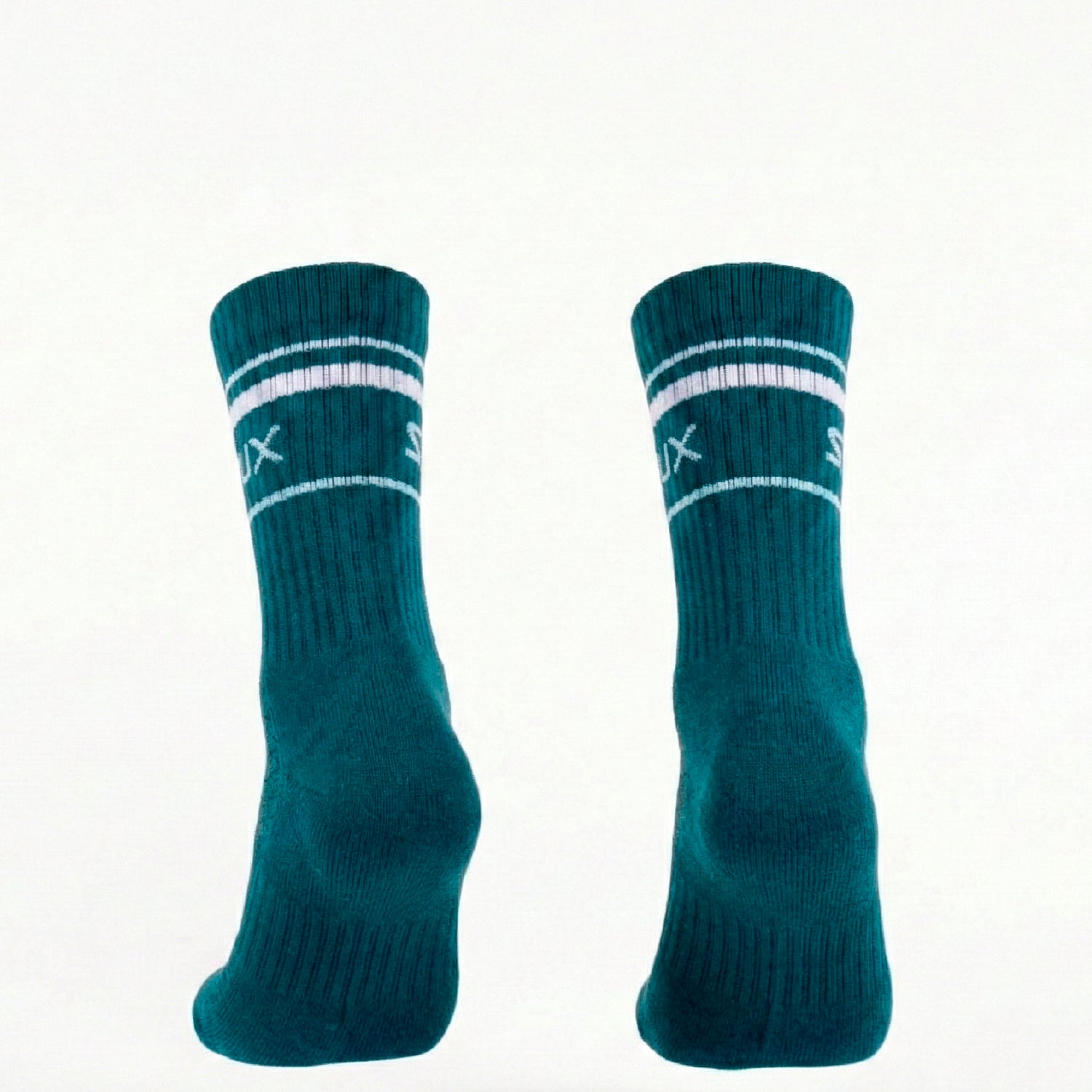 PACK 2 CALCETINES SIUX SILK 26 CAÑA ALTA WHITE GREEN