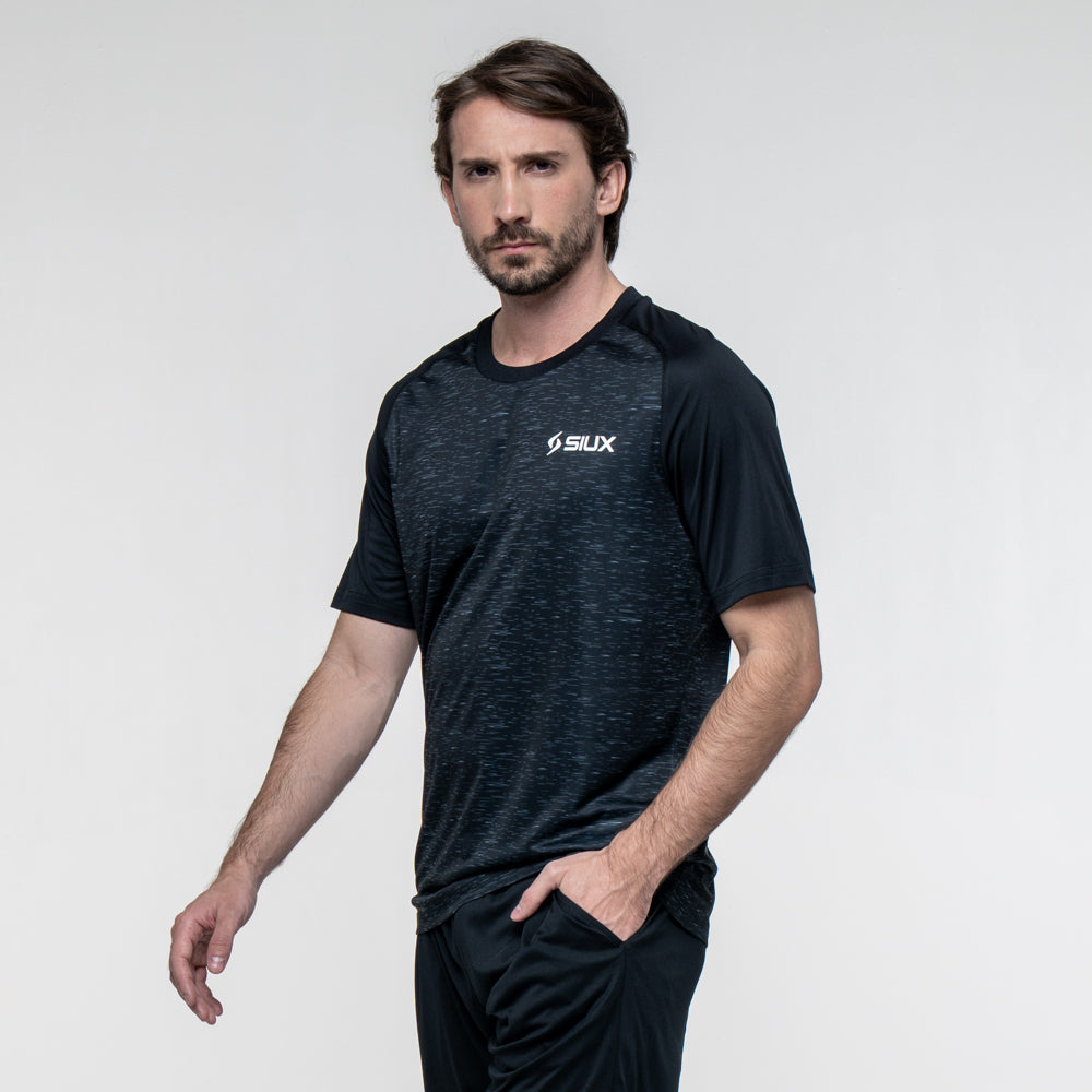 CAMISETA SIUX CLUB 26 HOMBRE NEGRO