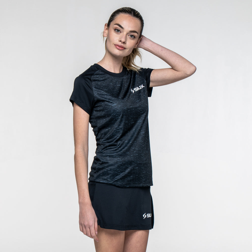 CAMISETA SIUX CLUB 26 MUJER NEGRO