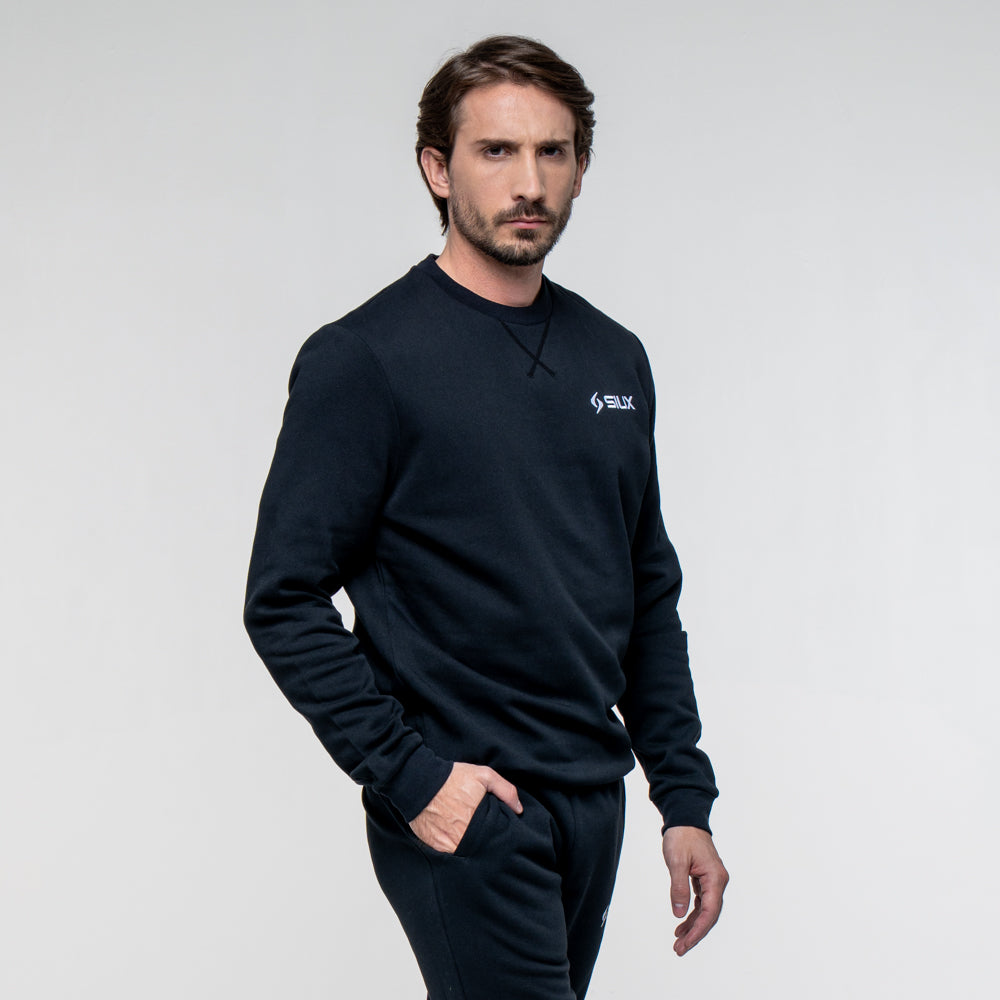 SUDADERA SIUX BASIC 26 NEGRO