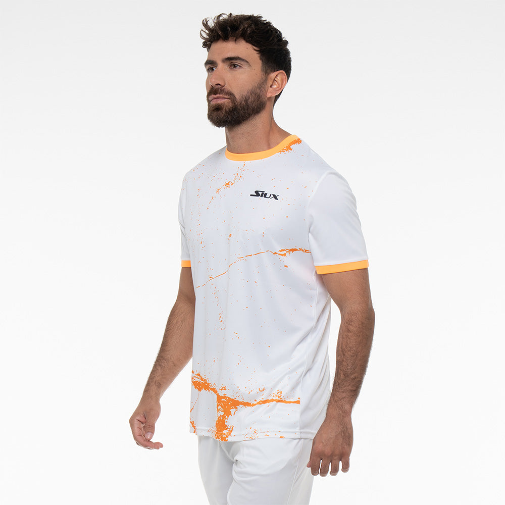 CAMISETA SIUX SPLASH BLANCA HOMBRE (S)