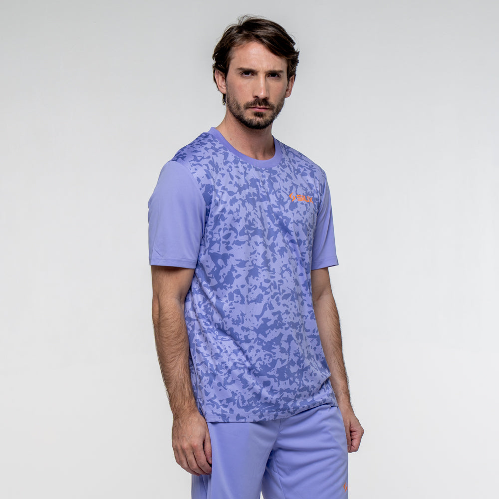 CAMISETA SIUX CYBER 26 HOMBRE LILA