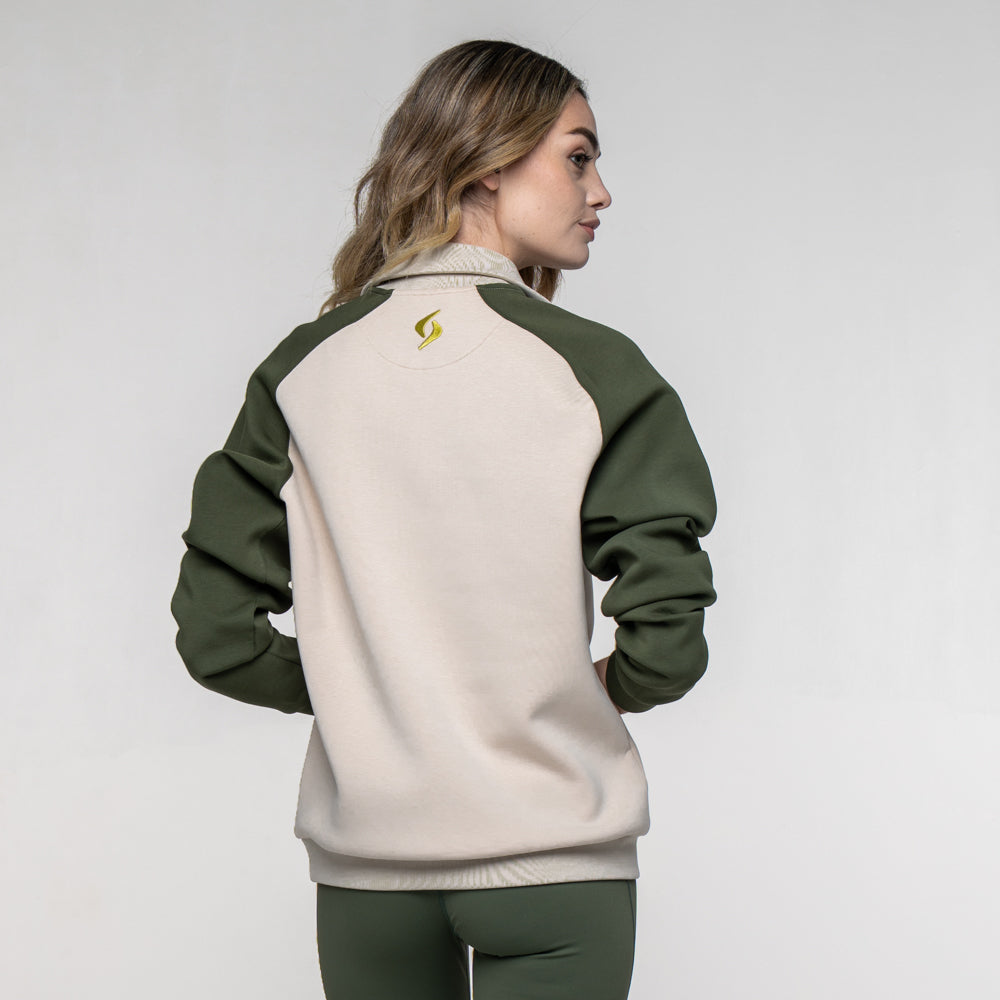 SUDADERA SIUX GAREH 26 VERDE