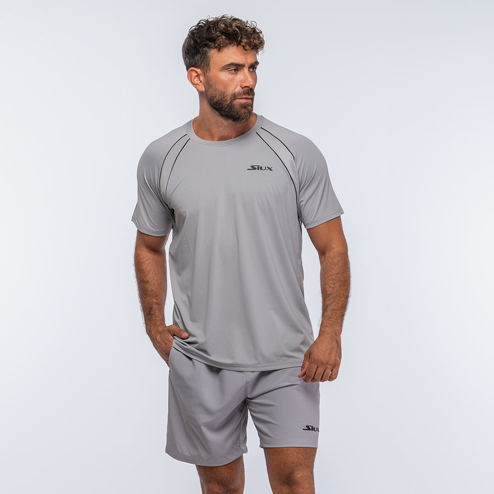 T-SHIRT SIUX HERREN MATCH 24 GRAU (XL)