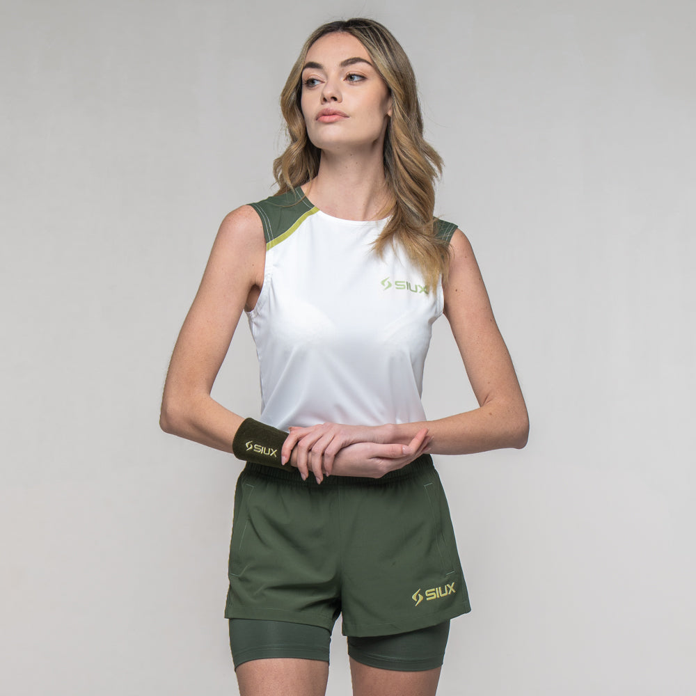 CAMISETA SIUX GAREH 26 MUJER BLANCA