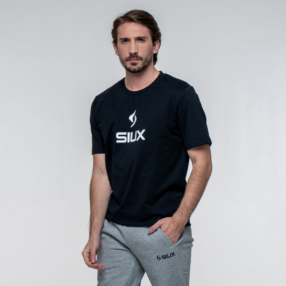 CAMISETA SIUX BASIC 26 NEGRA
