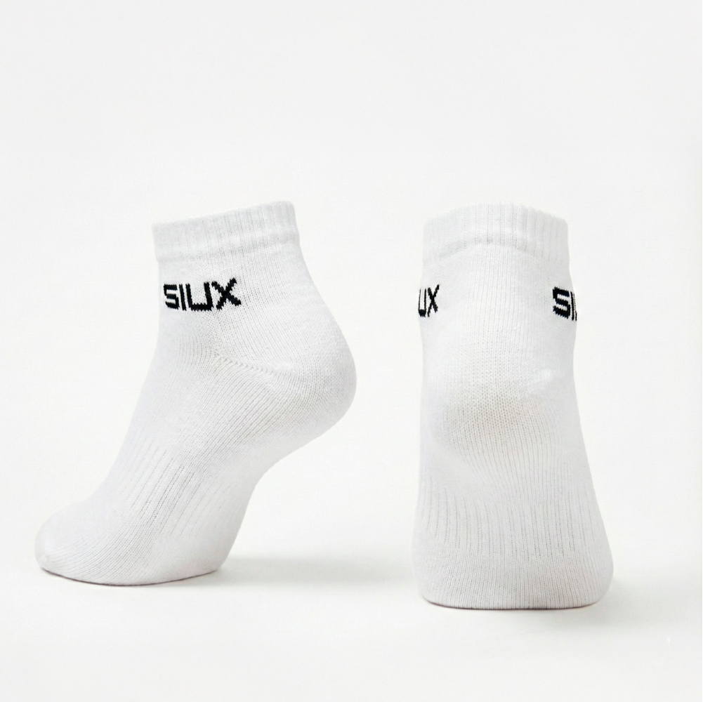PACK 3 CALCETINES SIUX BASIC 26 CAÑA CORTA BLANCO