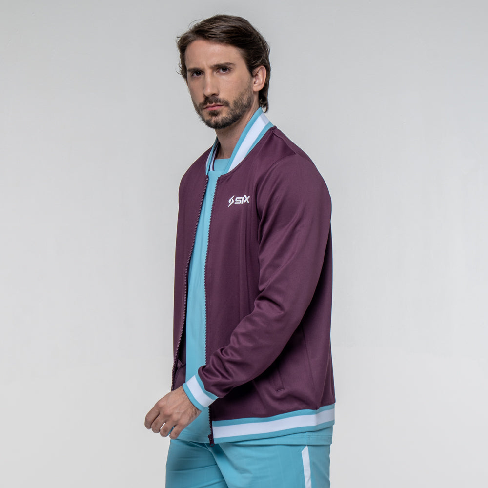 CHAQUETA SIUX APEX 2026 BURDEOS