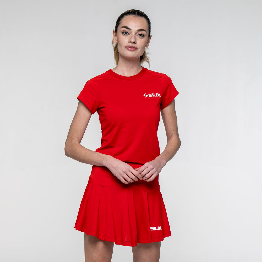 CAMISETA SIUX MATCH 26 MUJER ROJA