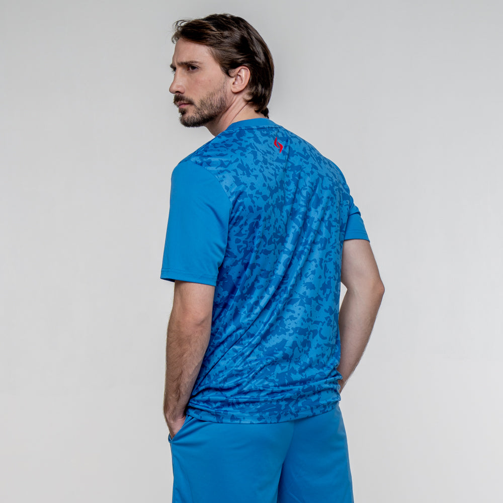 CAMISETA SIUX CYBER 26 HOMBRE AZUL