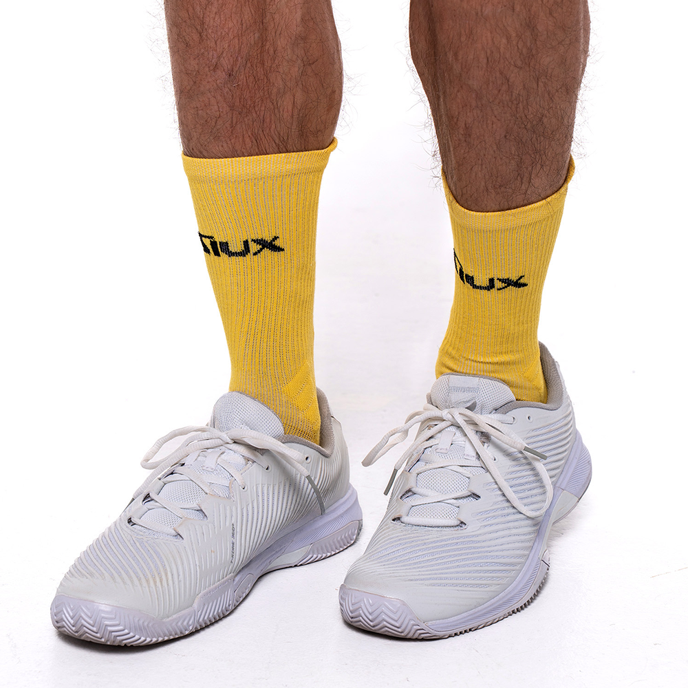 PACK 2 CALCETINES SIUX LARGOS REVEAL - YELLOW + WHITE SS25 (39/42)
