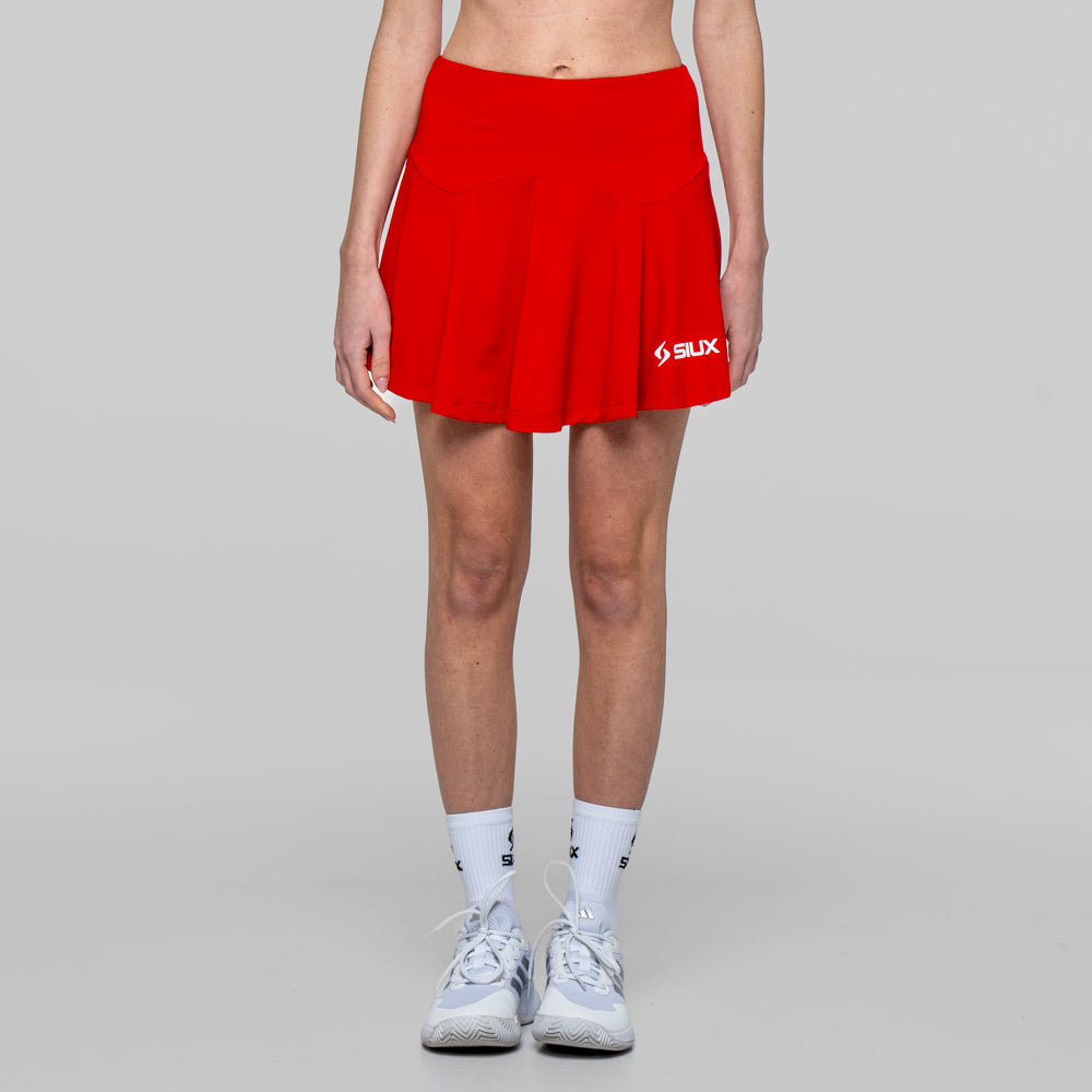 FALDA SIUX MATCH 26 MUJER ROJA