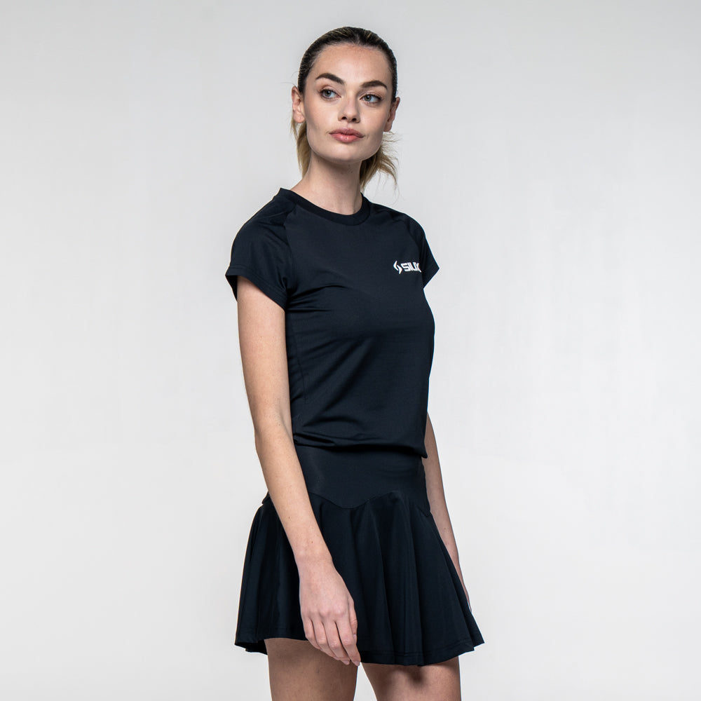 CAMISETA SIUX MATCH 26 MUJER NEGRA