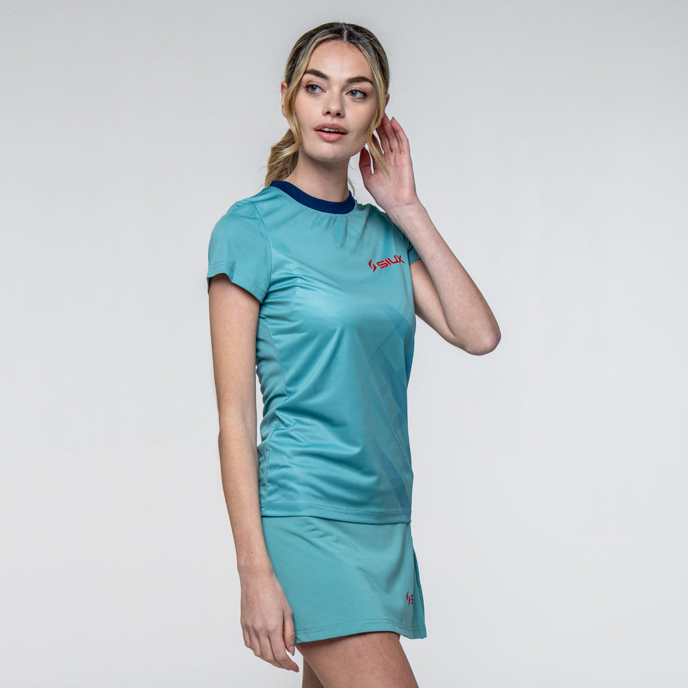 CAMISETA SIUX WAVE 26 MUJER VERDE