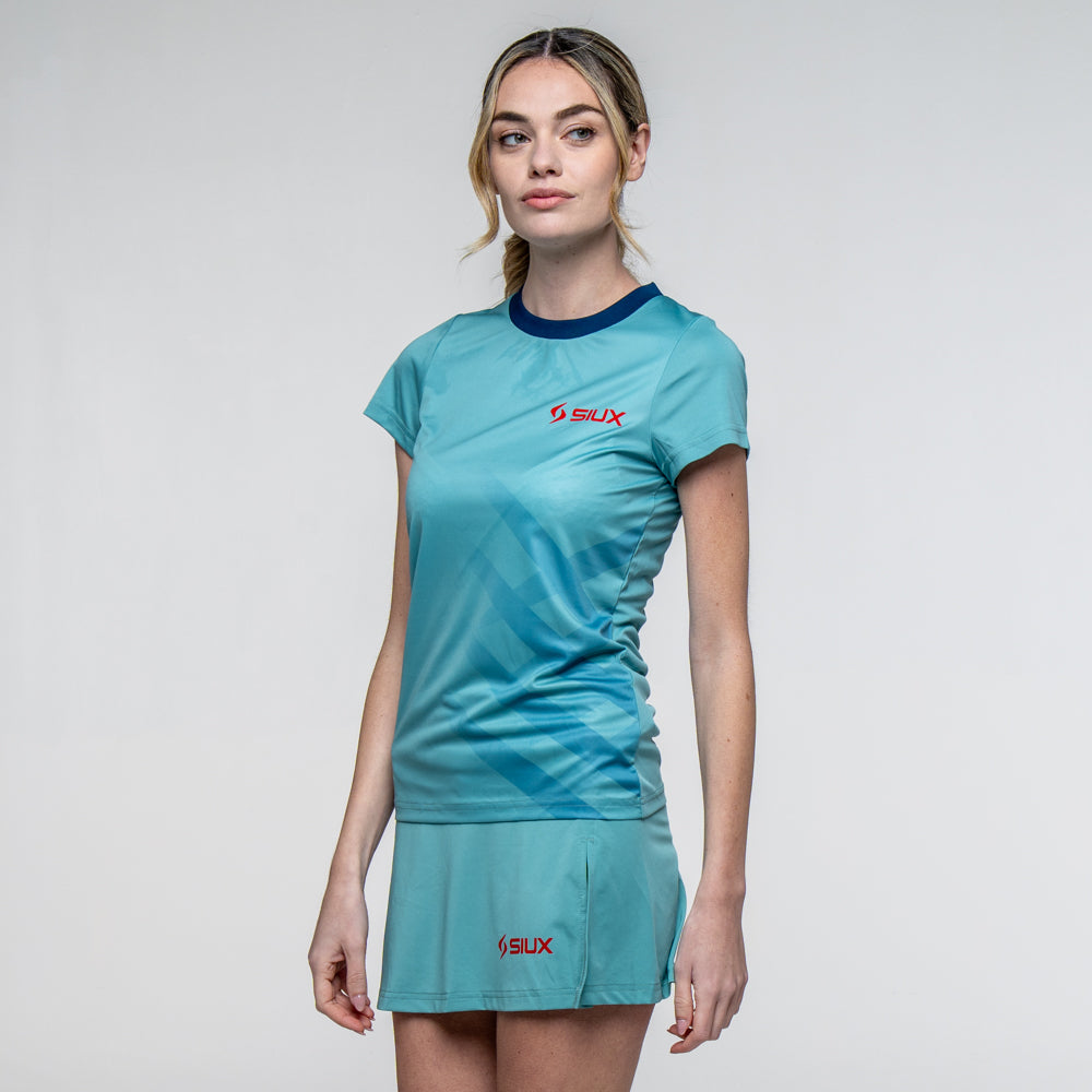 CAMISETA SIUX WAVE 26 MUJER VERDE