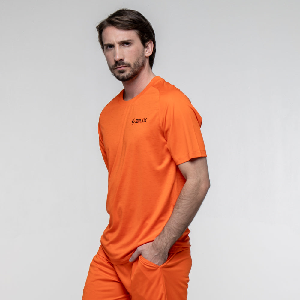CAMISETA SIUX CLUB 26 HOMBRE NARANJA