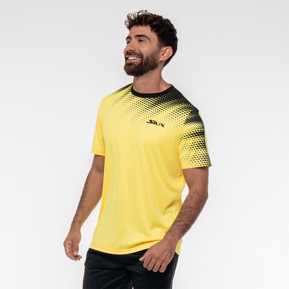 CAMISETA SIUX STRIKE AMARILLA HOMBRE (S)